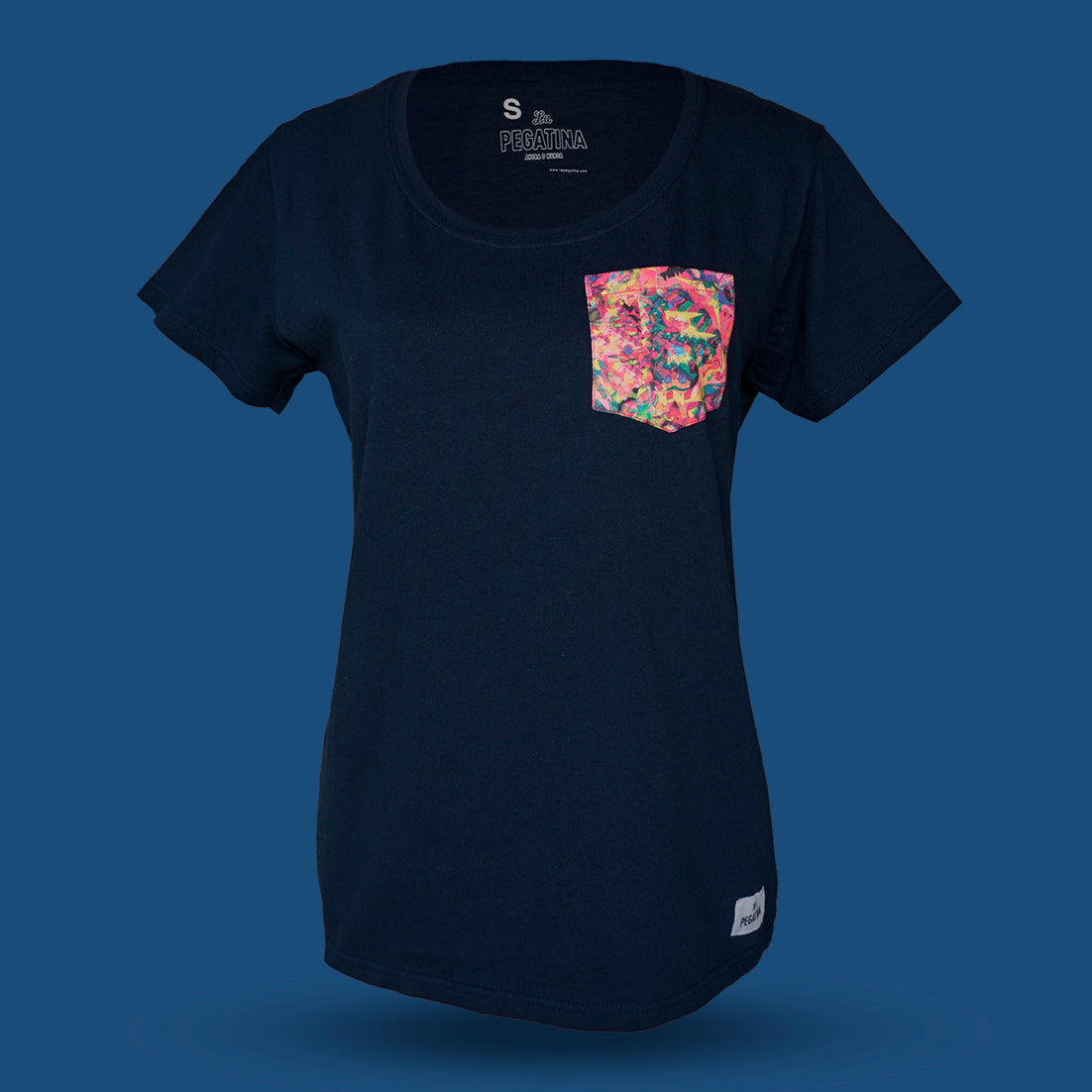 'Ahora o nunca' t-shirt with pocket, women's cut