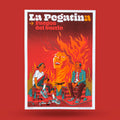 lamina dr Alderete firmada numerada la pegatina fuegos del barrio